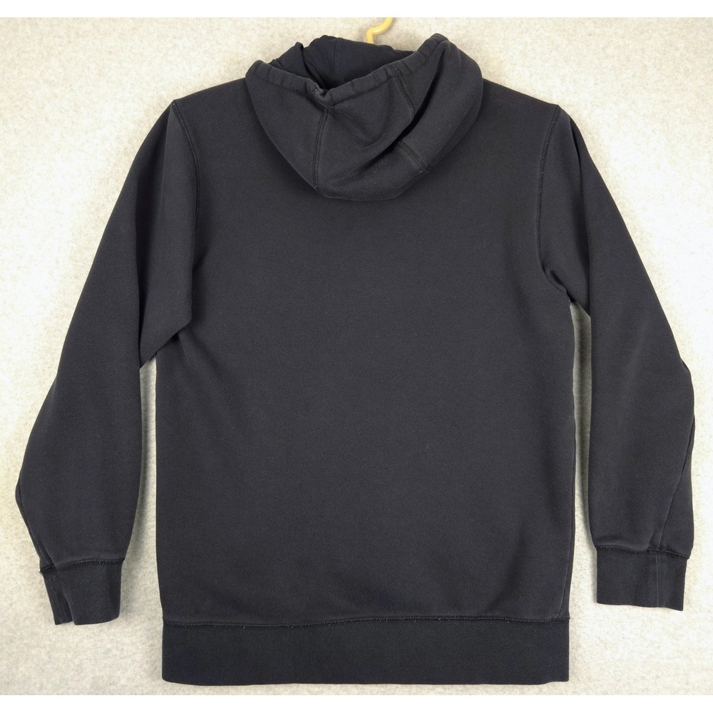Anon Pullover Hoodie Black White Logo Hooded Sweatshirt Men's Medium - Picture 6 of 8